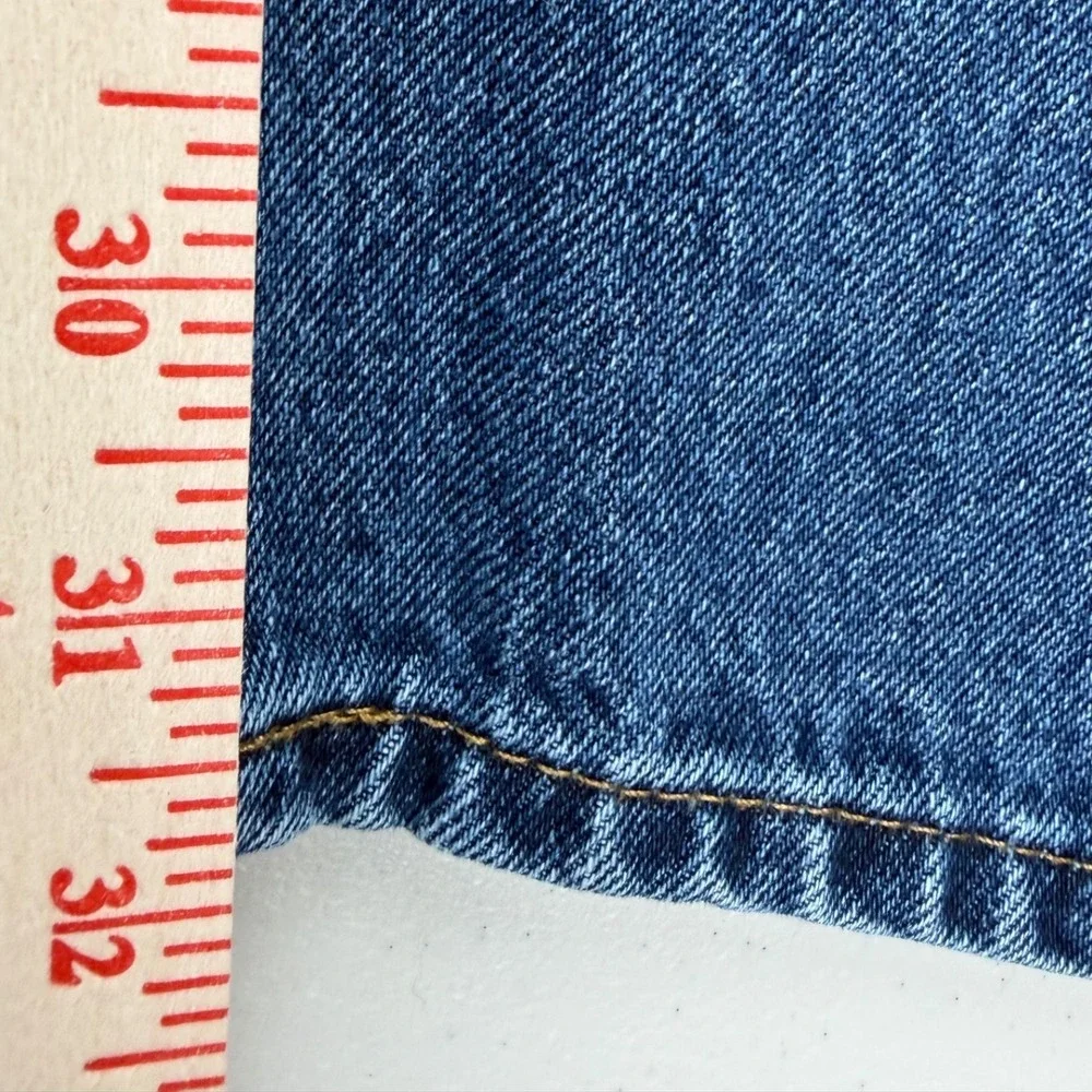 Levis 505 Regular Fit Mens Blue Denim Jeans Straight Leg 43x31 04505-4886